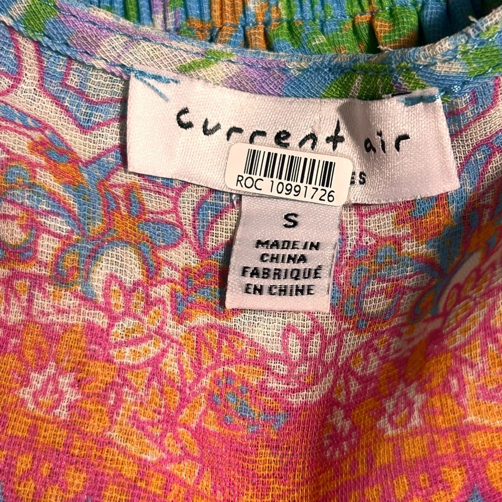 Current Air Fairy Tale Bohemian Floral Patchwork Boho Festival‎ Dress - Picture 7 of 11